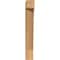 Ekena Millwork Traditional Block Smooth Bracket, Western Red Cedar, 3 1/2"W x 14"D x 26"H BKT04X14X26TRA05SWR - alternate 4